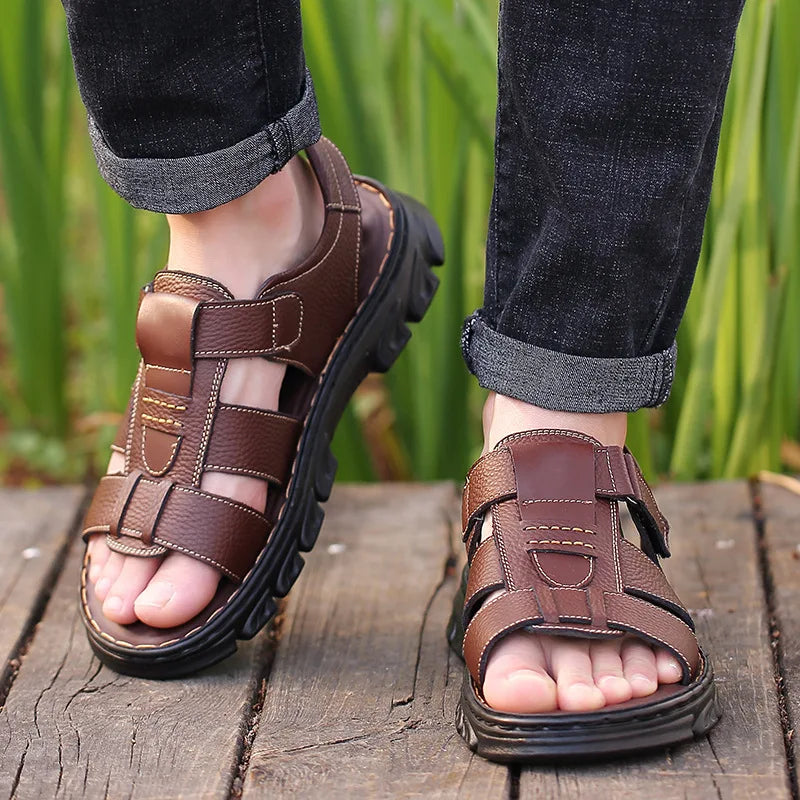 Men’s Comfort Leather Sandals