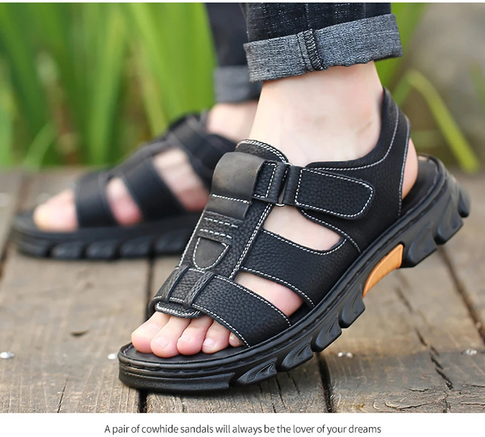 Men’s Comfort Leather Sandals