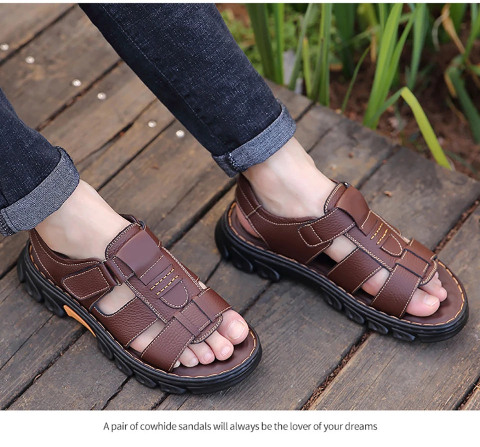 Men’s Comfort Leather Sandals
