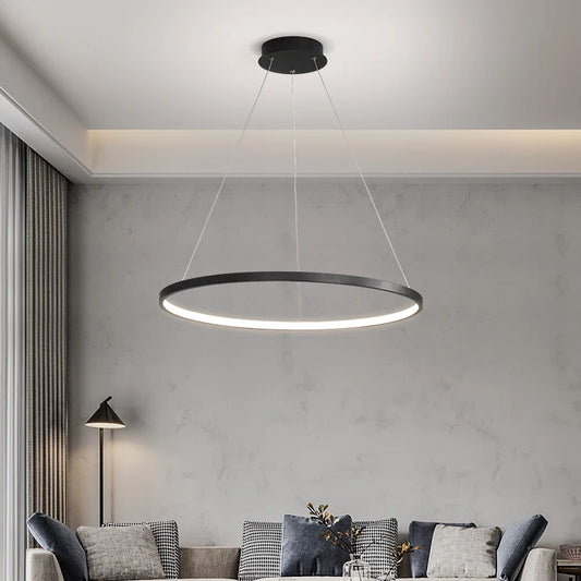 LED Ring Pendant Light