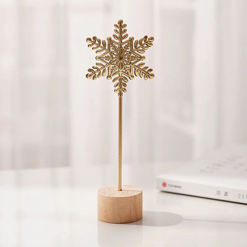 Golden Leaf Decorative Ornament