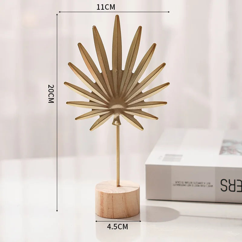 Golden Leaf Decorative Ornament