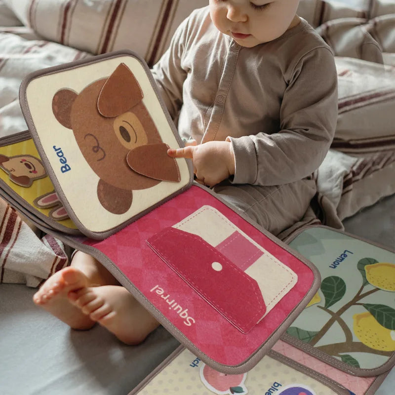 Interactive Fabric Busy Book
