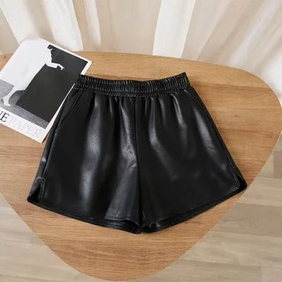 High-Waist Straight Trousers