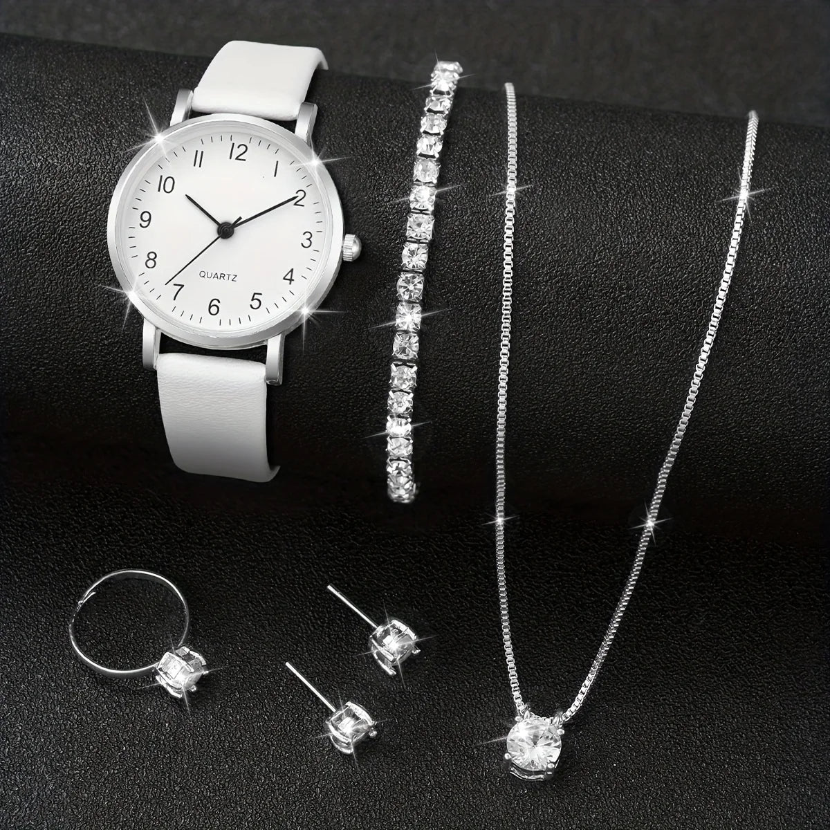 Women’s Jewelry and Watch Set