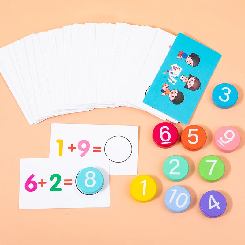 Magnetic Math Operation Card Set