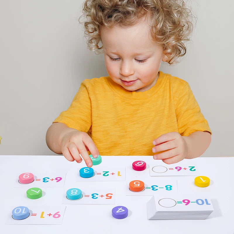 Magnetic Math Operation Card Set