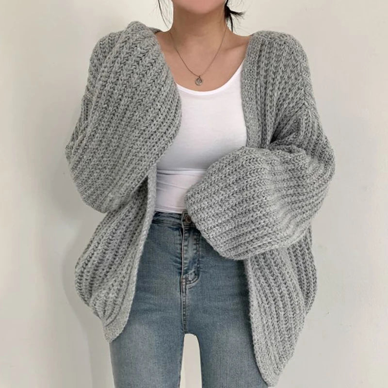 Cozy Chunky Knit Cardigan