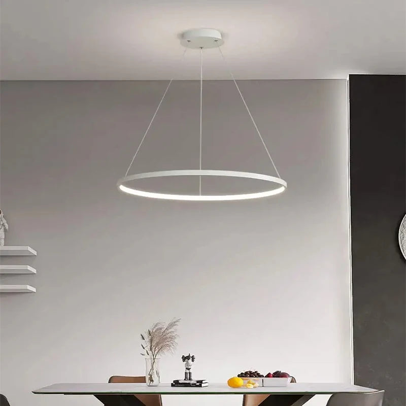 LED Ring Pendant Light
