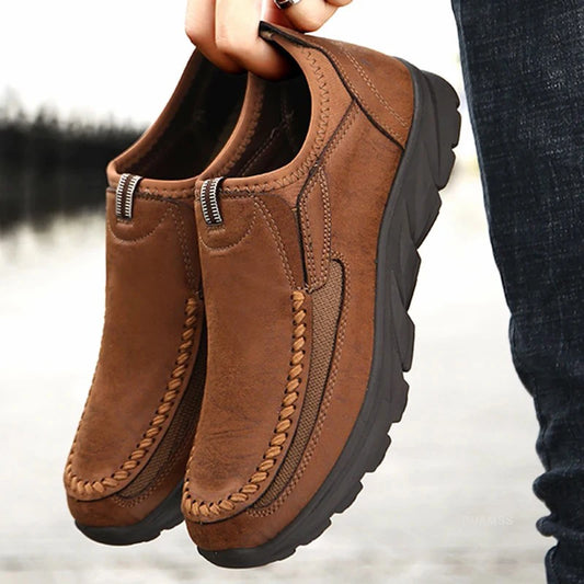 Men’s Classic Slip-On Leather Loafers