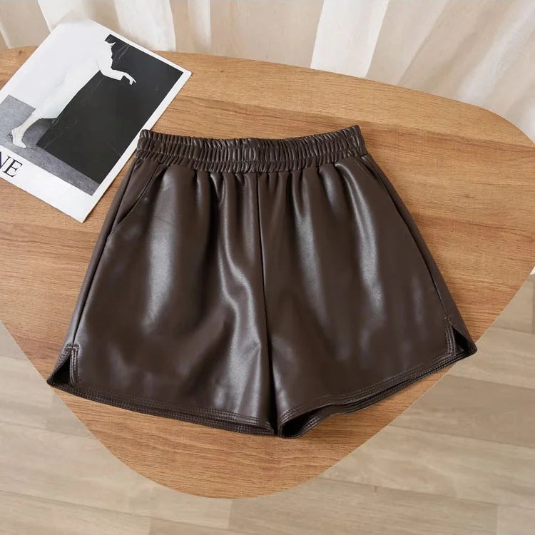 High-Waist Straight Trousers