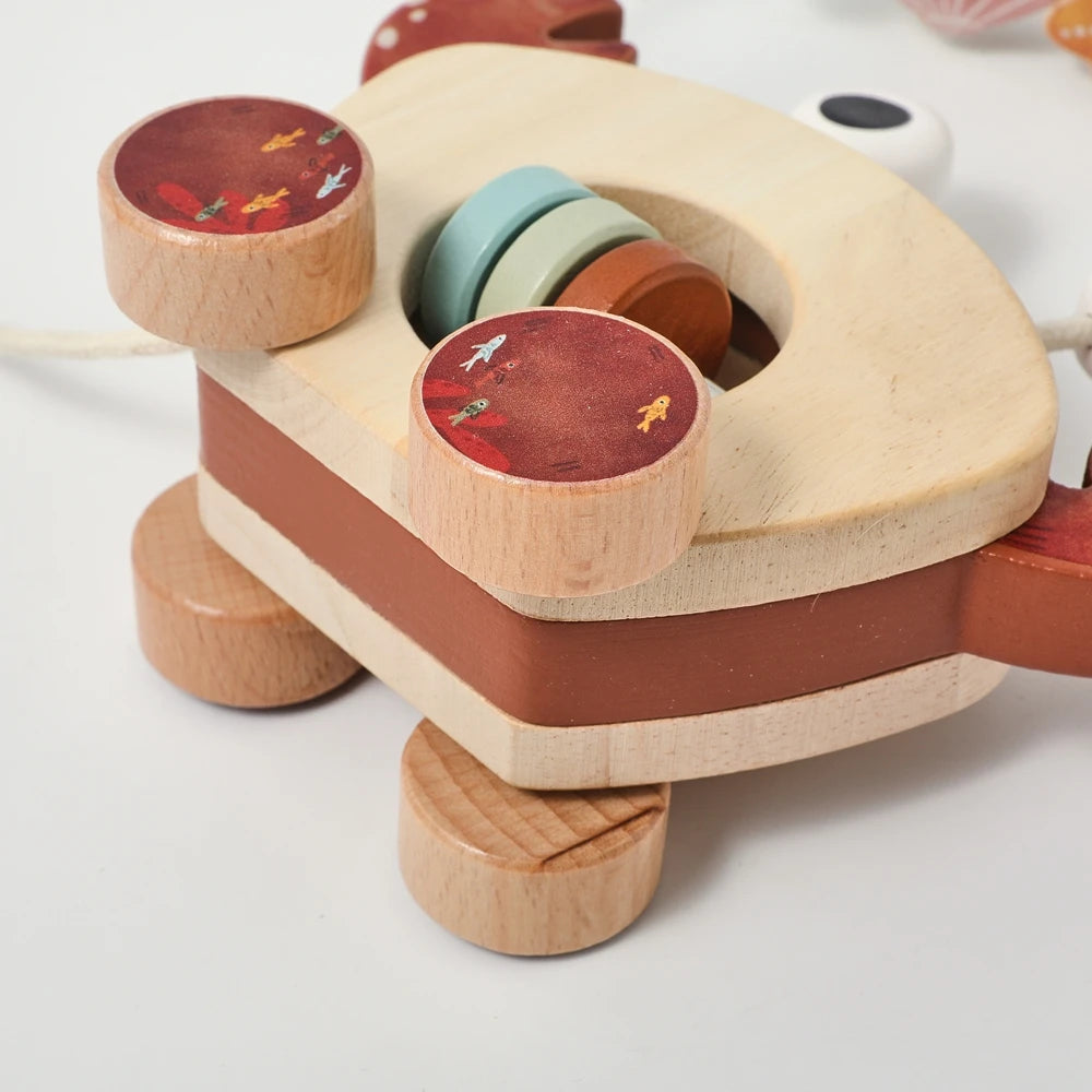 Crab Pull-Along Toy