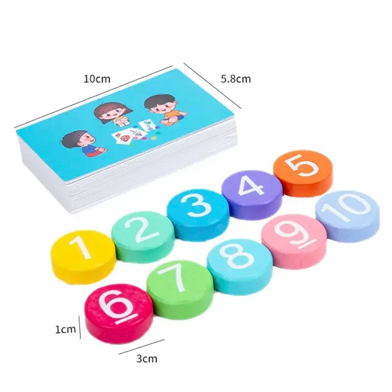 Magnetic Math Operation Card Set