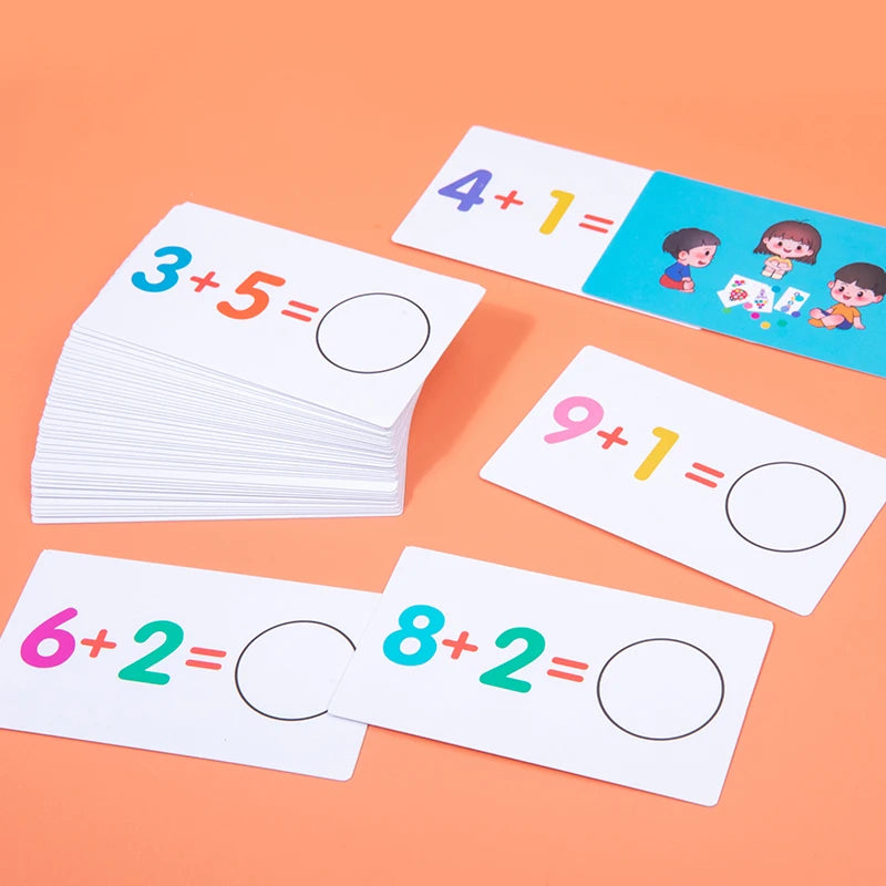 Magnetic Math Operation Card Set