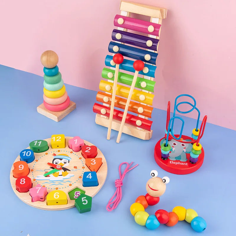 Educational Wooden Toy Set