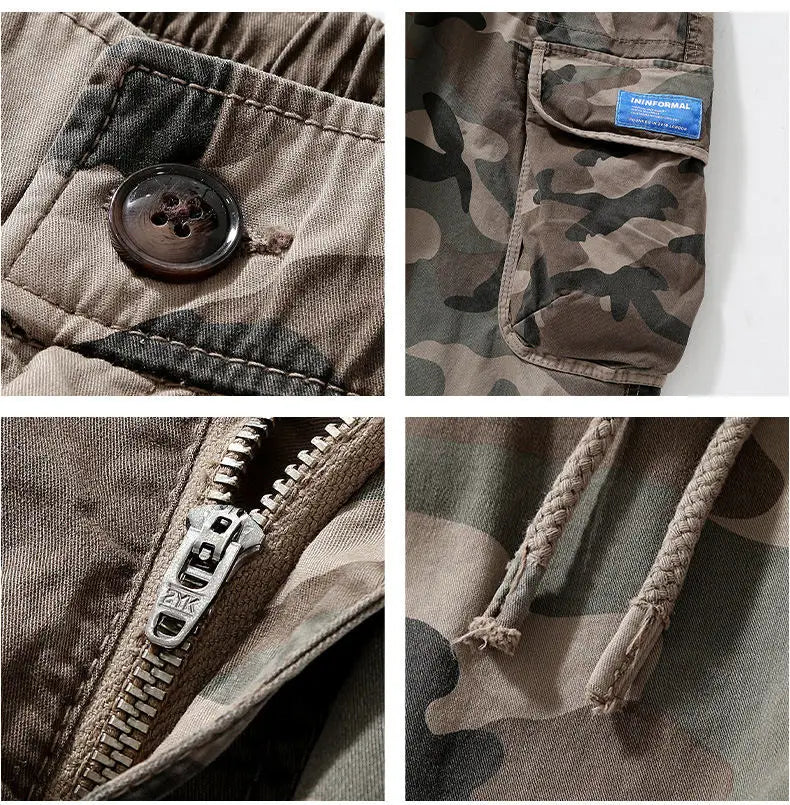 Urban Camo Tactical Cargo Pants