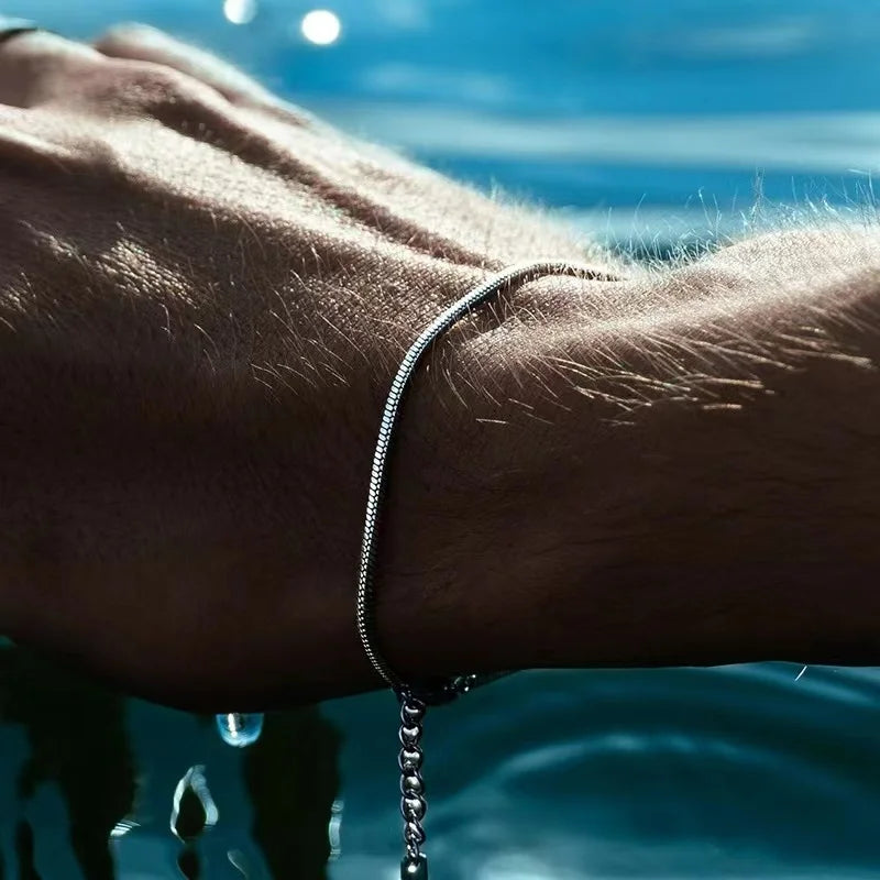 Minimalist Silver Bracelet