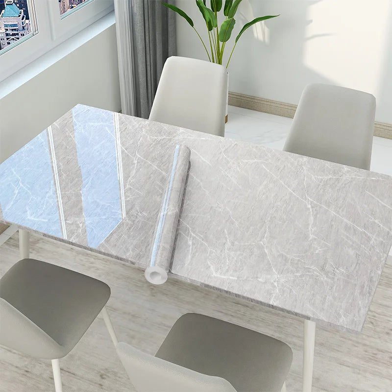 Thick Oil-Proof Waterproof Marble Wall Sticker