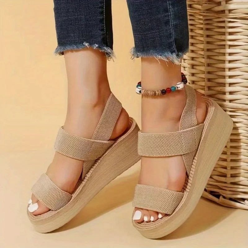 Comfort Platform Sandals