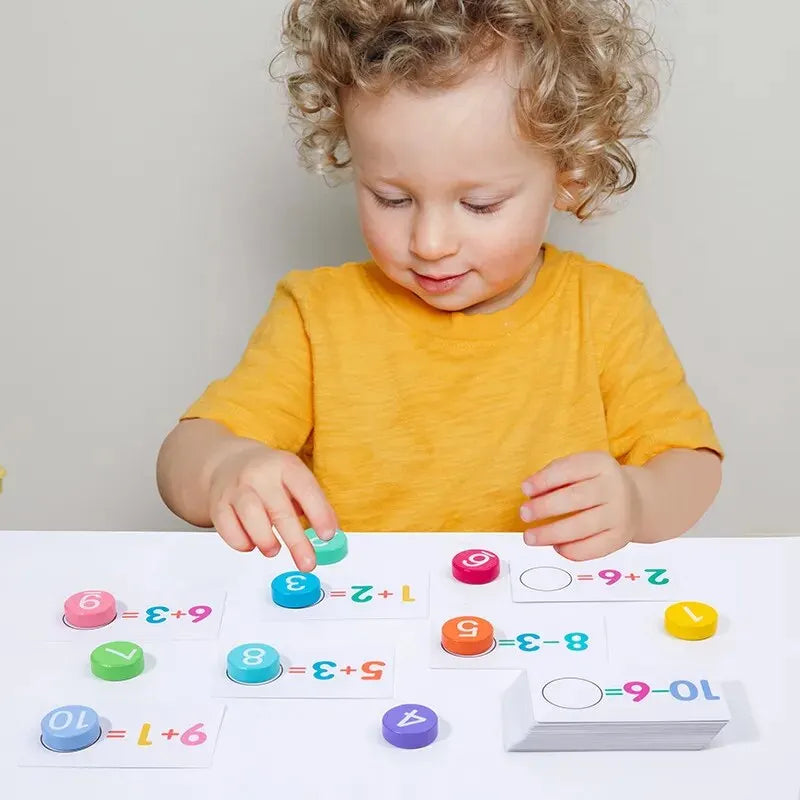 Magnetic Math Operation Card Set