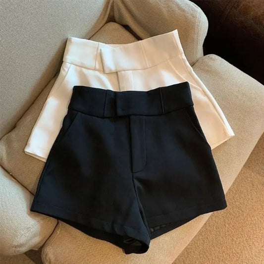High-Waist Tailored Shorts