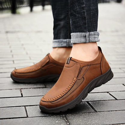 Men’s Classic Slip-On Leather Loafers