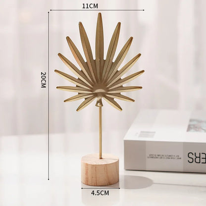 Golden Leaf Decorative Ornament