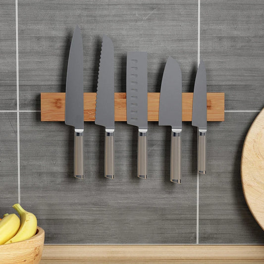 Wooden Magnetic Knife Holder