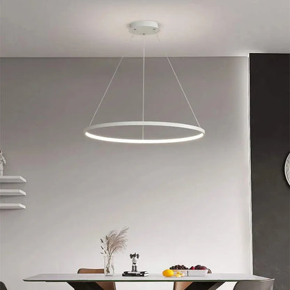 LED Ring Pendant Light