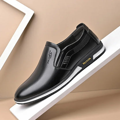 Classic Slip-On Leather Loafers