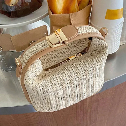 Vintage Woven Handbag