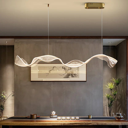 Modern Wave LED Pendant Light