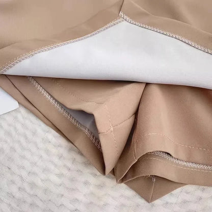 High-Waist Wrap Sk