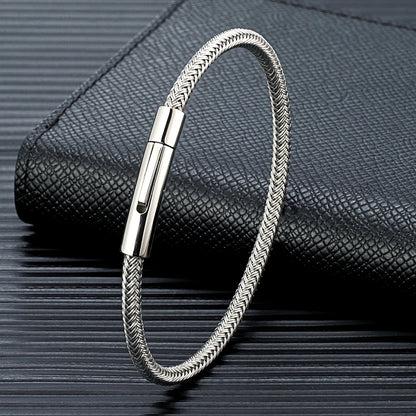 Titan Steel Rope Bracelet