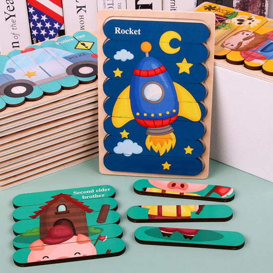 Wooden Puzzle Boards