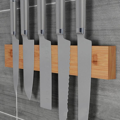 Wooden Magnetic Knife Holder