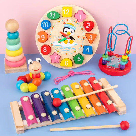 Educational Wooden Toy Set