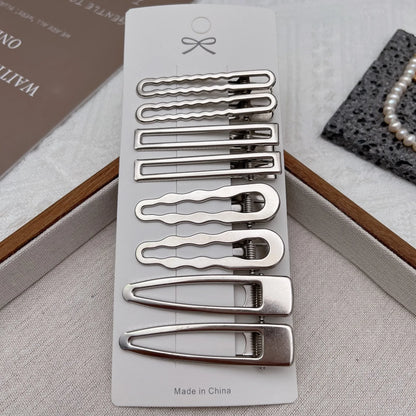 METAL HAIR CLIP SET