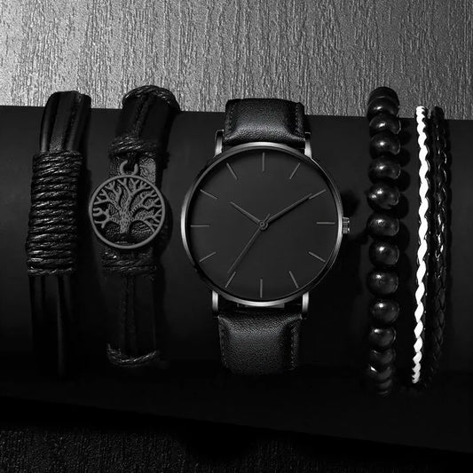 Obsidian Watch & Bracelet Kit