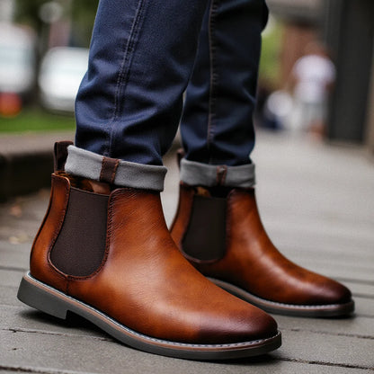 Men’s Classic Leather Chelsea Boots