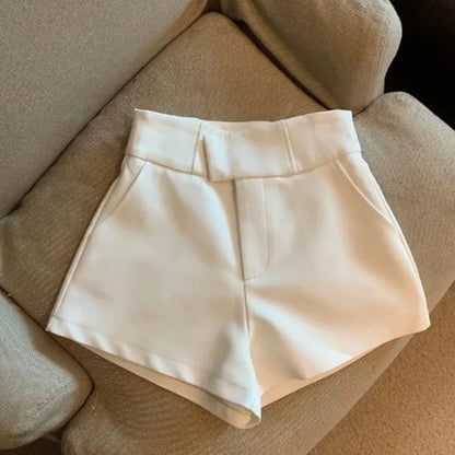 High-Waist Tailored Shorts